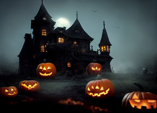 ハロウィン かぼちゃ お城