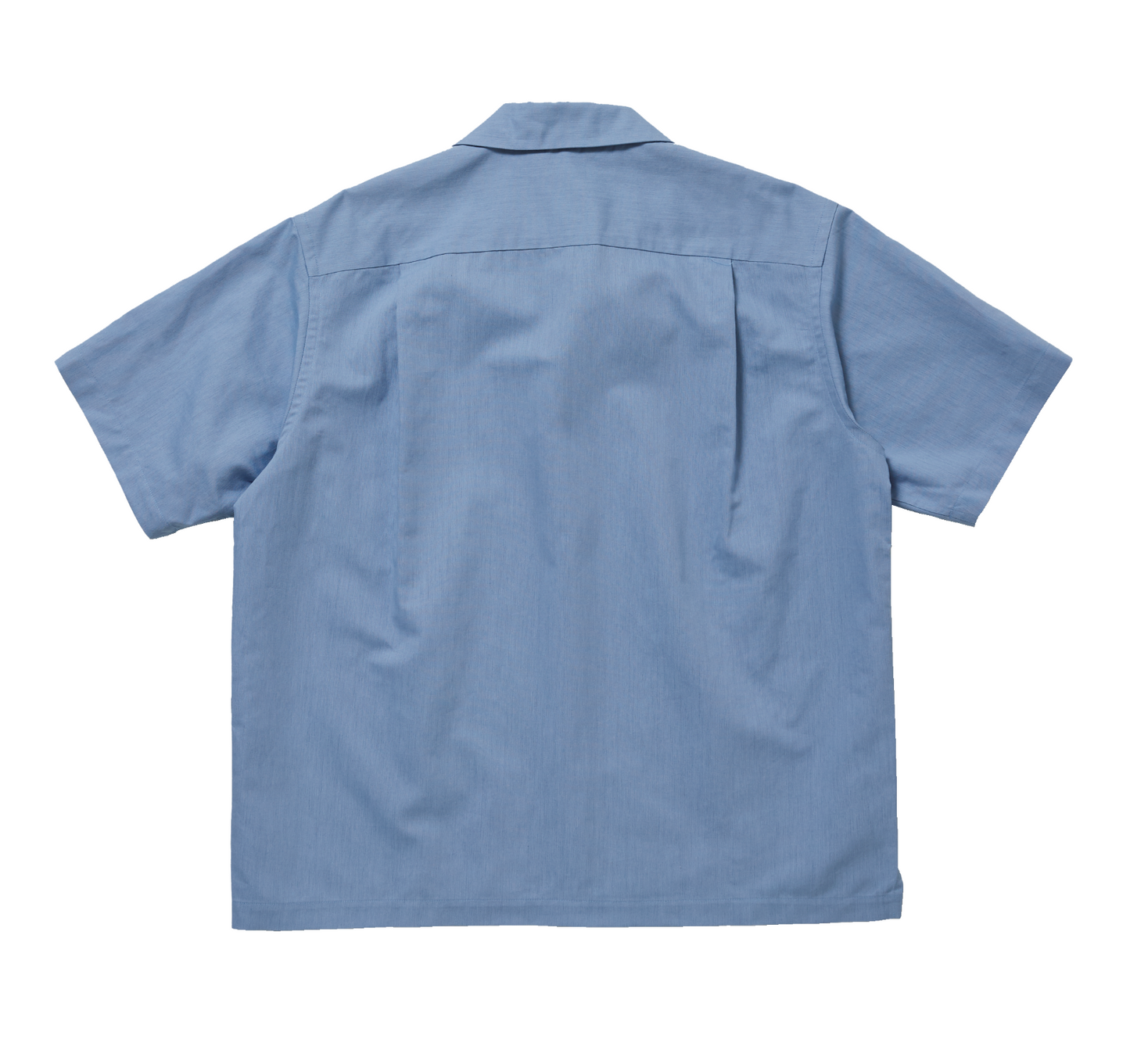 〈PermanentUnion×Pepar〉SHORT-SLEEB OPEN COLLAR SHIRT