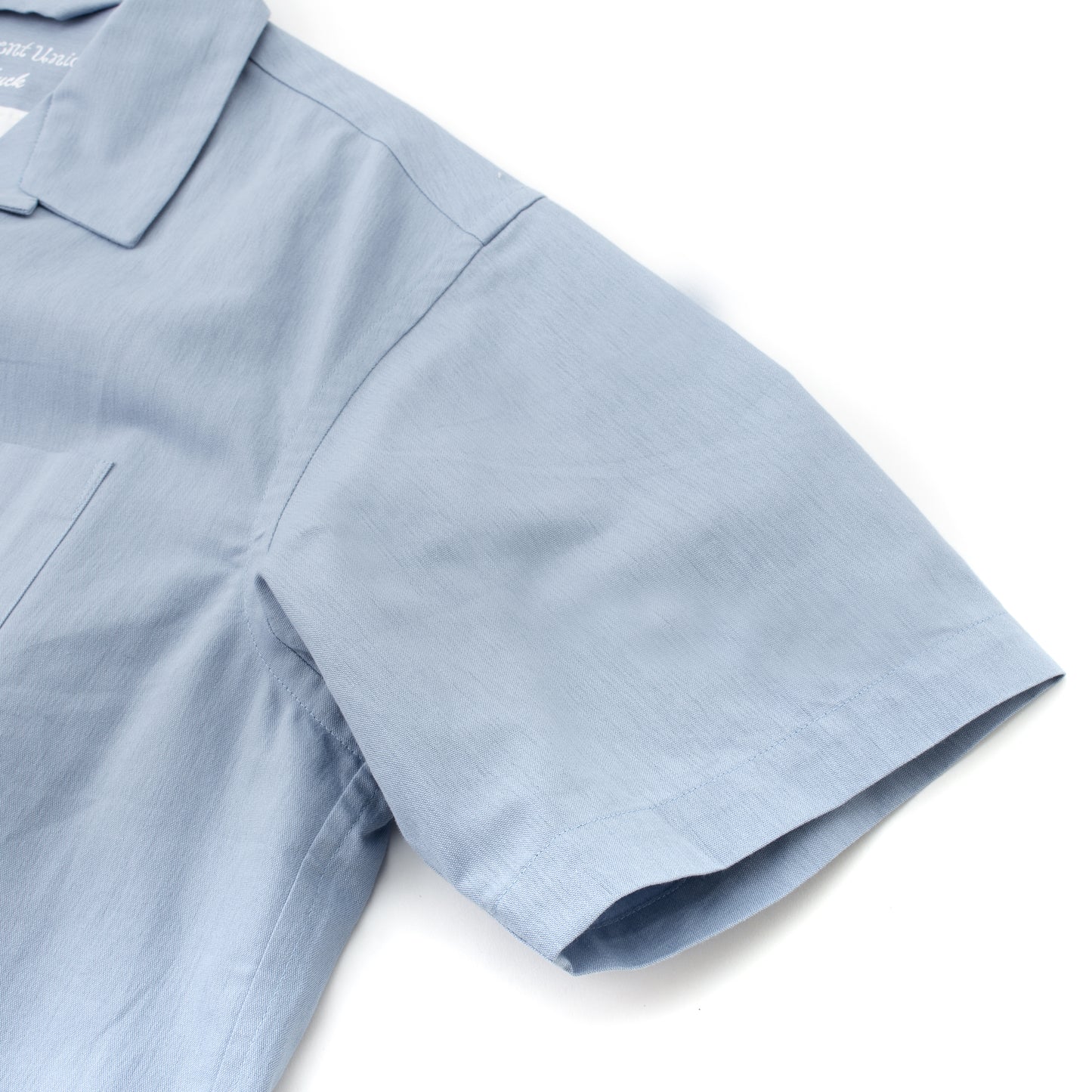 〈TERAS×Pepar〉SHORT-SLEEB OPEN COLLAR SHIRT ~Wave~