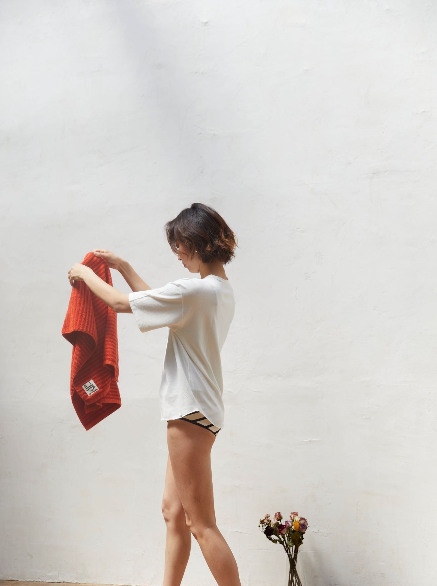 SHORT-SLEEB TEE cotton
