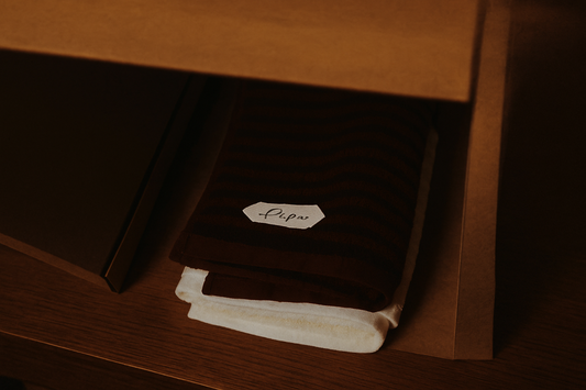 冬の贈り物に選びたい。静けさを纏う、Peparの和紙タオル