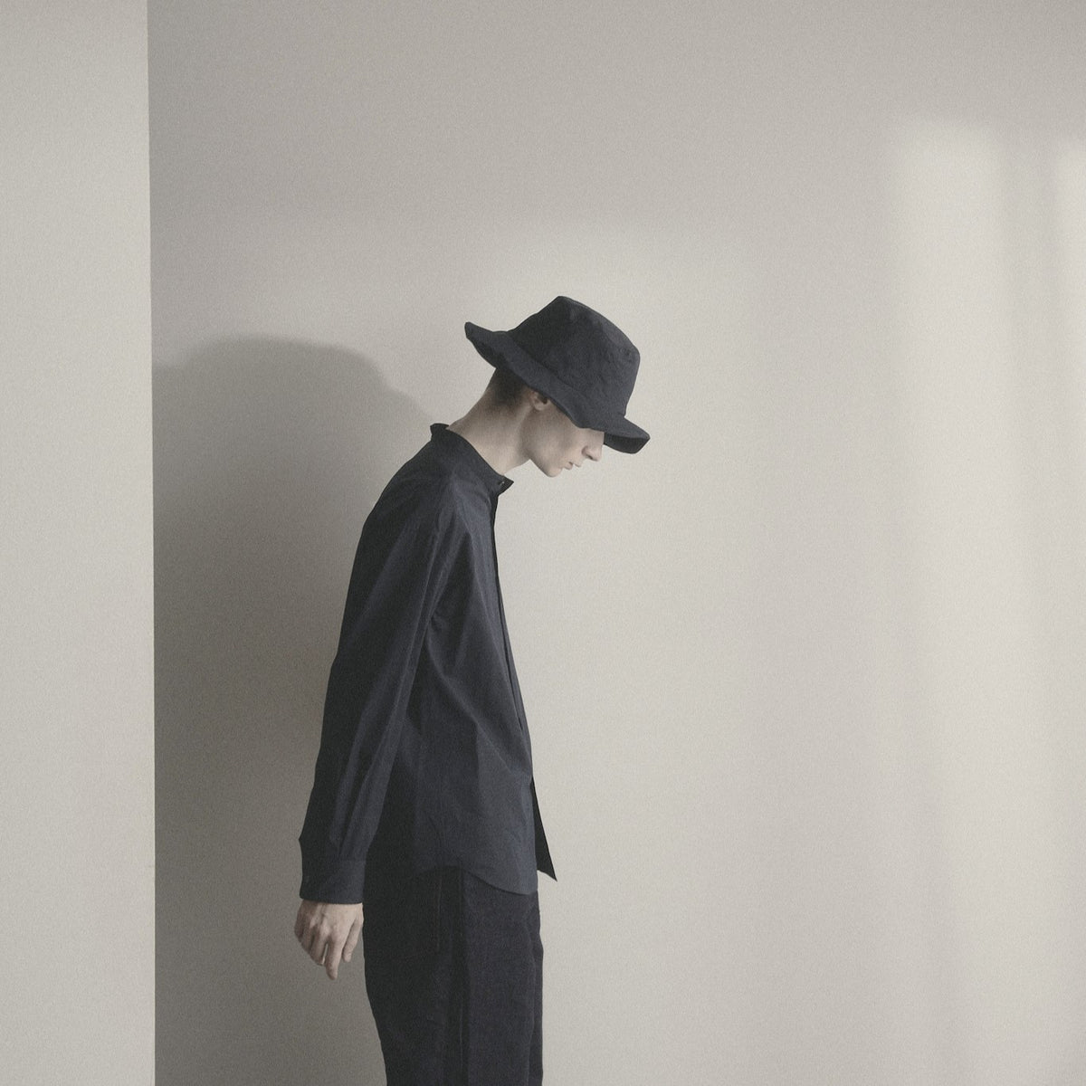 STAND COLLAR SHIRT