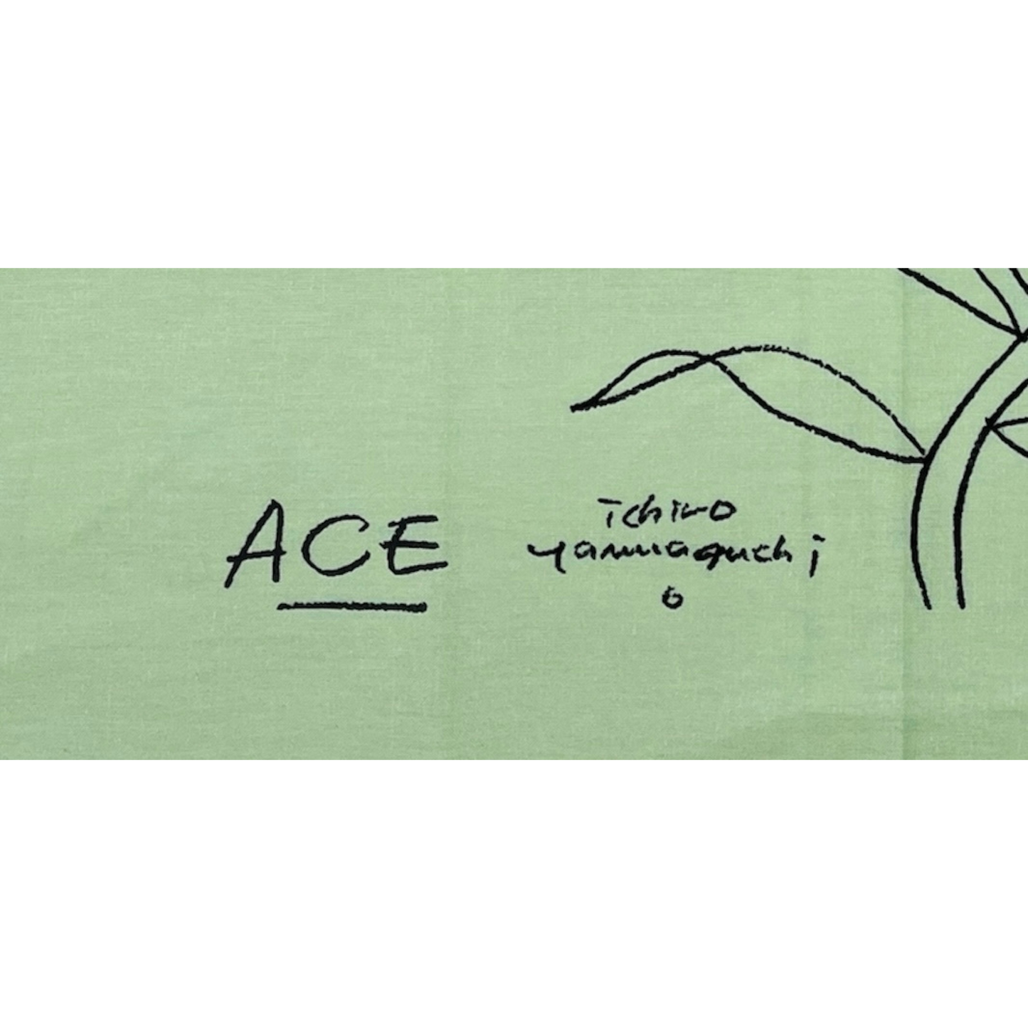 【Ichiro Yamaguchi × ACE】 Biodegradable Tenugui - Hummingbird (ACE Charity Runner 2026 Limited Model)