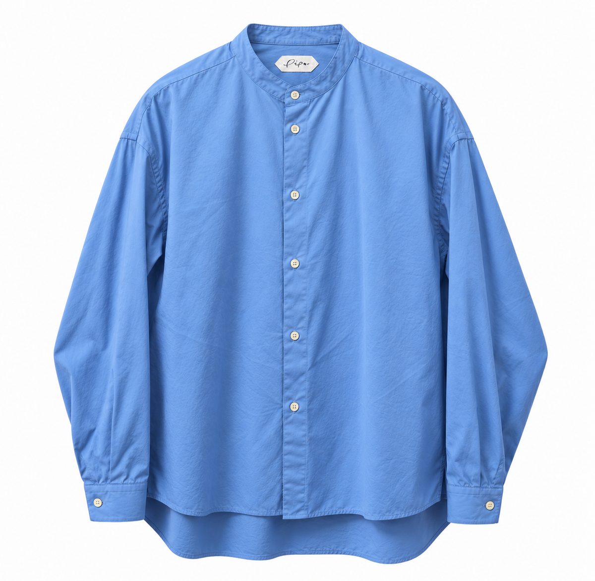 STAND COLLAR SHIRT