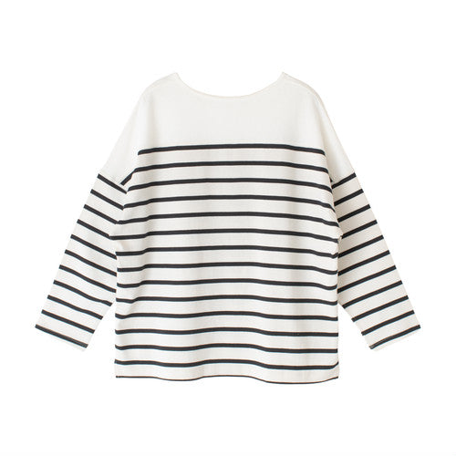 STRIPED LONG-SLEEVED TEE