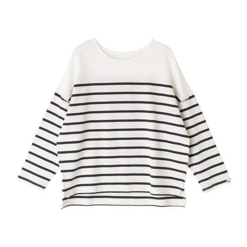 STRIPED LONG-SLEEVED TEE